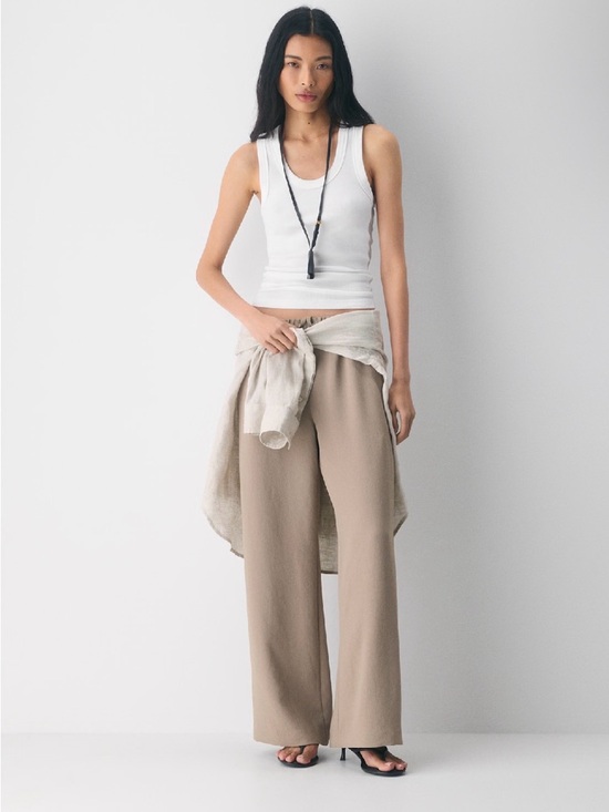 Aritzia Pants - Aritzia x Wilfred Pant in Nomad Taupe
